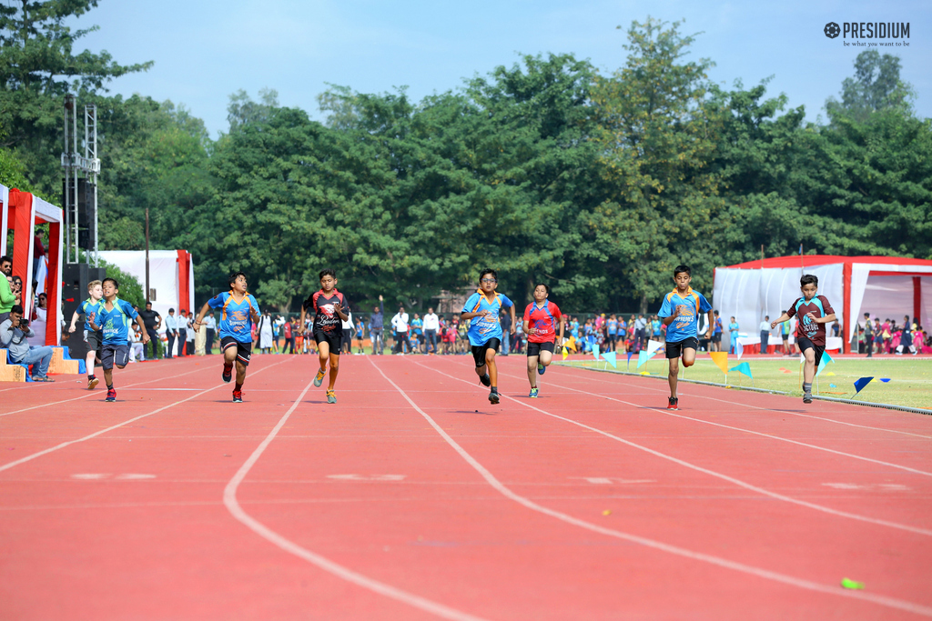 Presidium Rajnagar, PRESIDIUM CELEBRATES ANNUAL SPORTS DAY WITH ARDOUR AND ZEAL